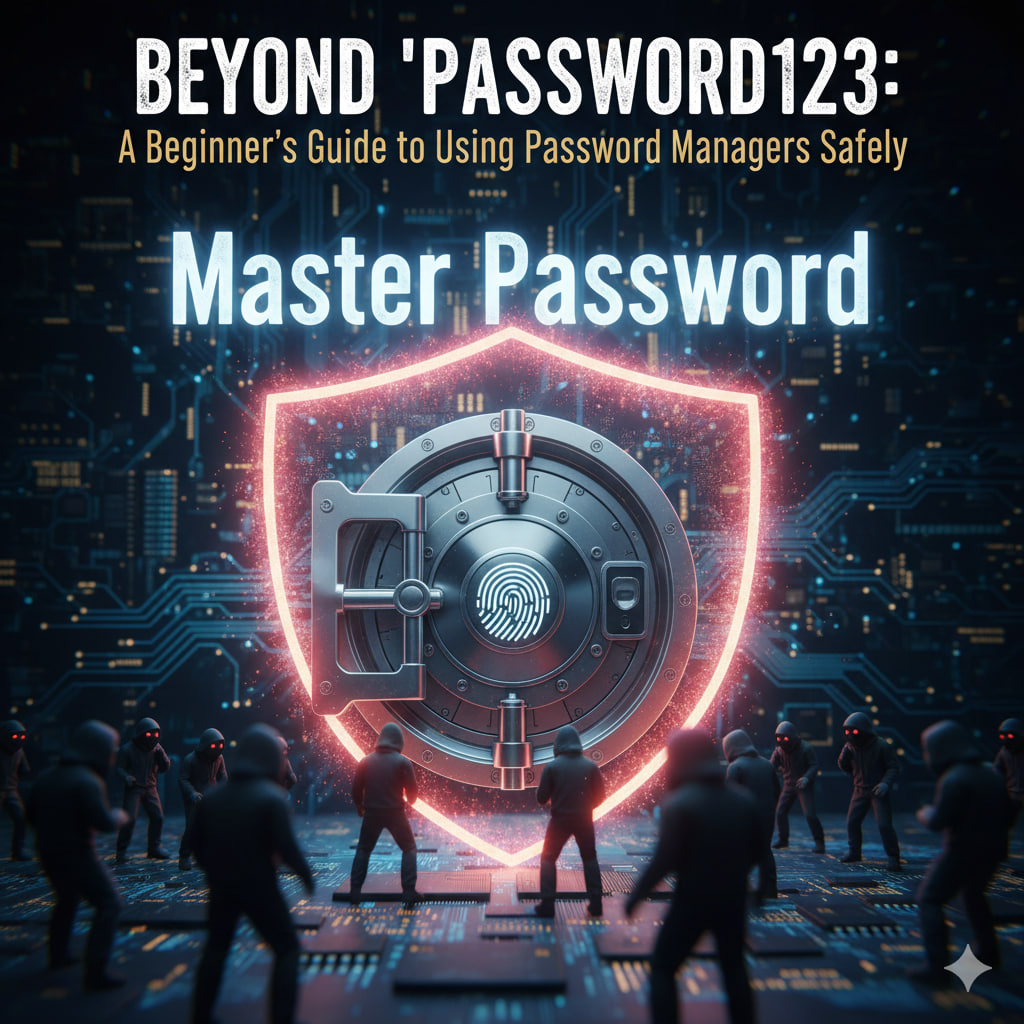 Beyond “Password123”: A Beginner’s Guide to Using Password Managers Safely.