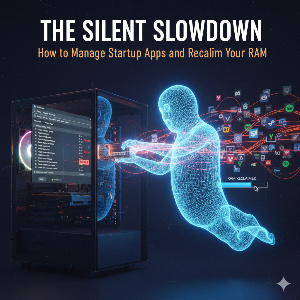 The Silent Slowdown: How to Manage Startup Apps and Reclaim Your RAM.