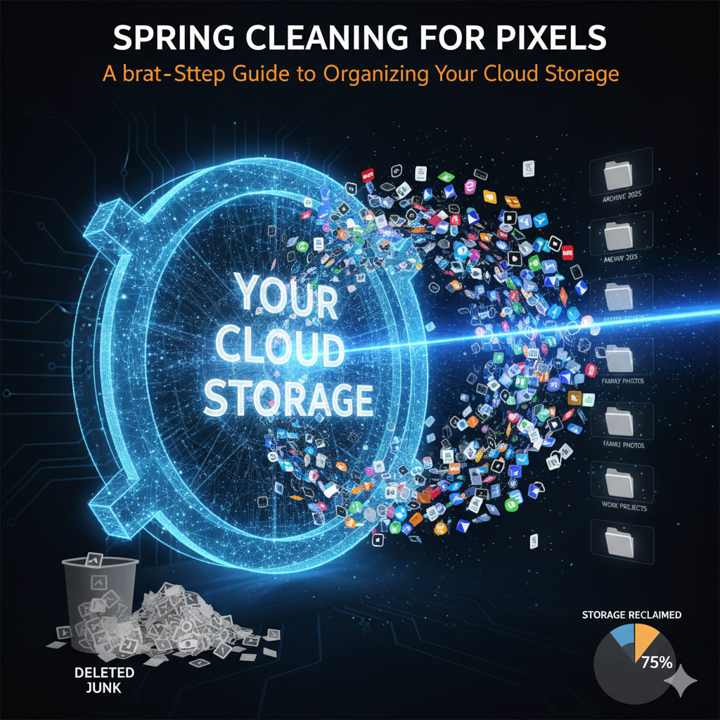 Spring Cleaning for Pixels: A Step-by-Step Guide to Organizing Your Cloud Storage.